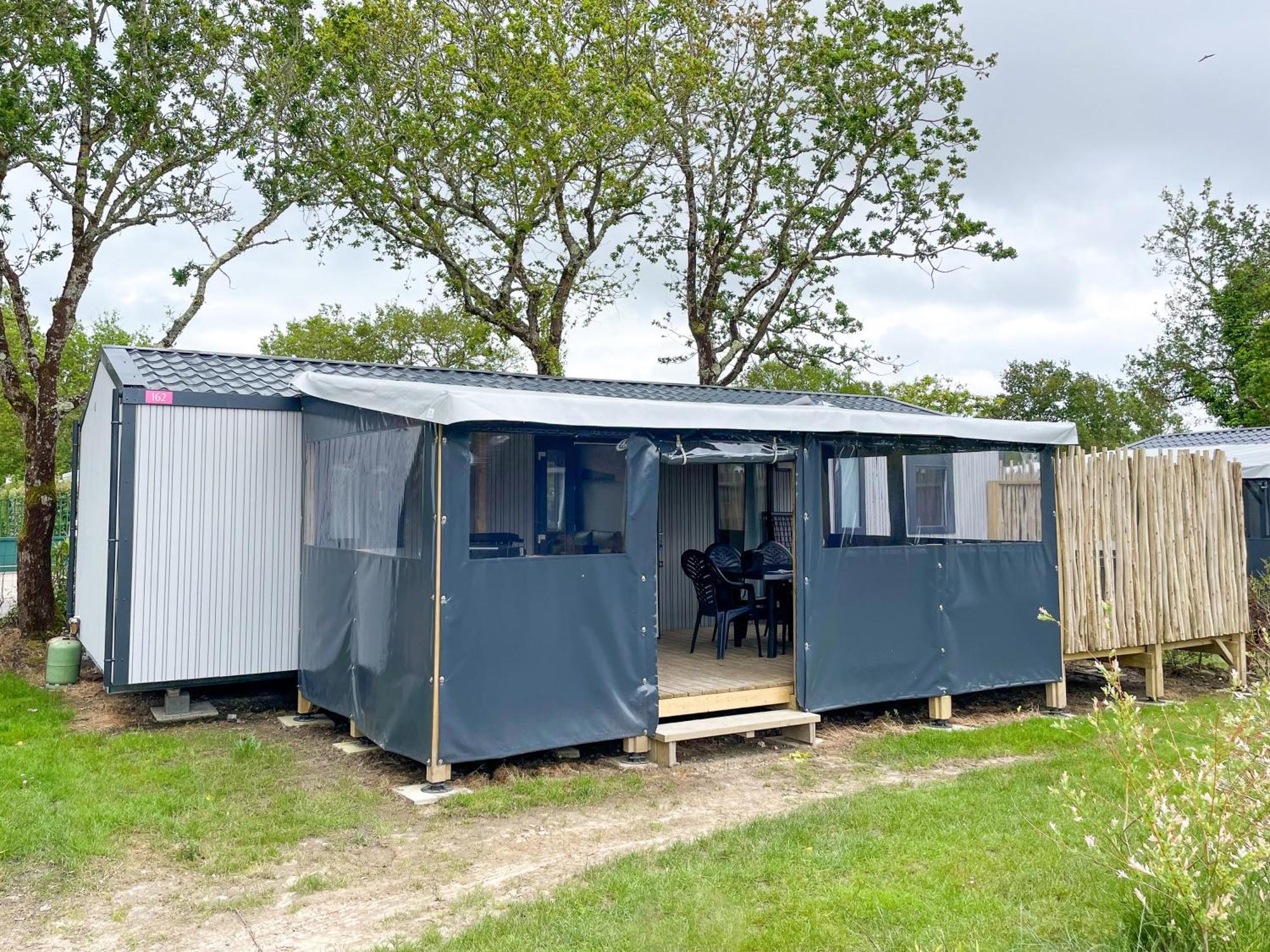 Camping Les Brillas Les Moutiers Exteriör bild